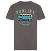 Vanlife Camper T-shirt Grey