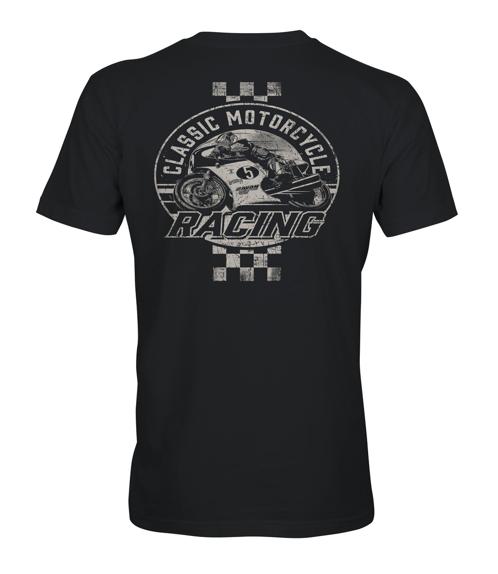 Isle of Man Motorcycle Racing -Classic Racing Black