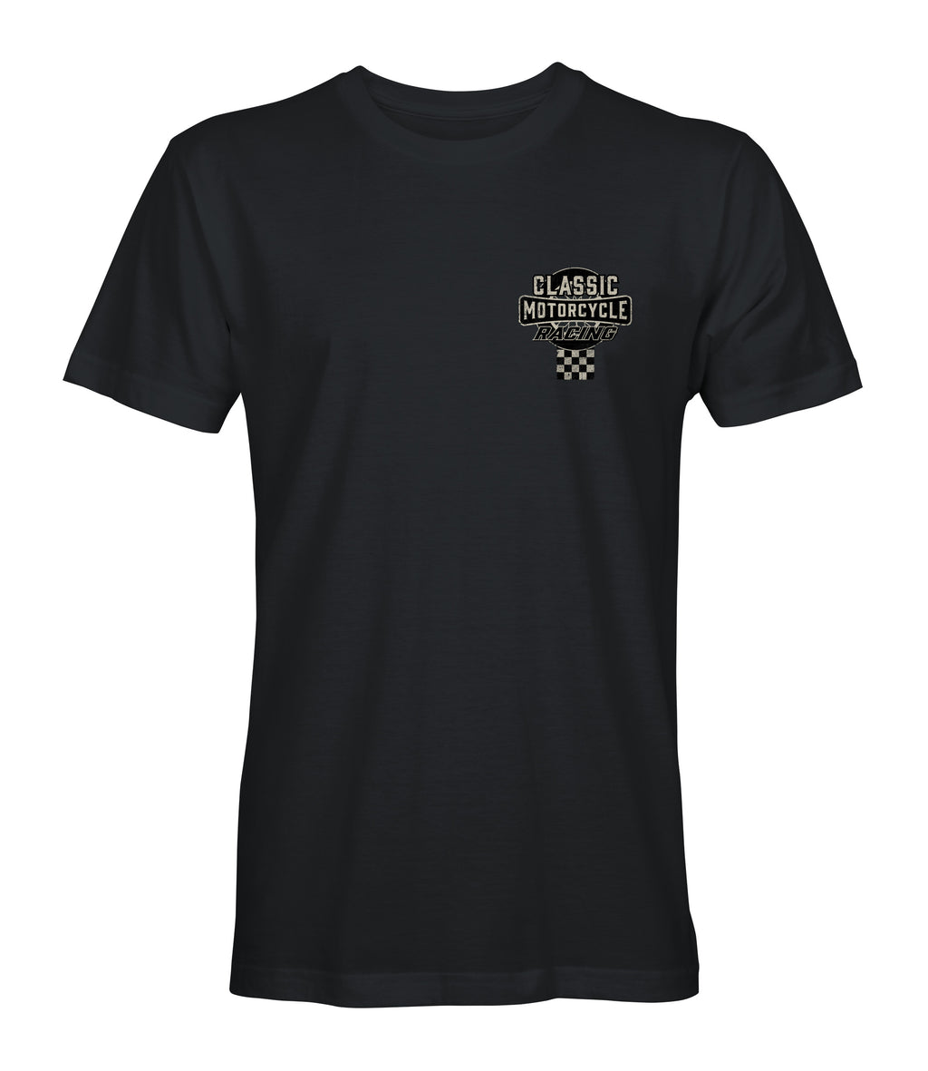 Isle of Man Classic Racing Tee Shirt Black