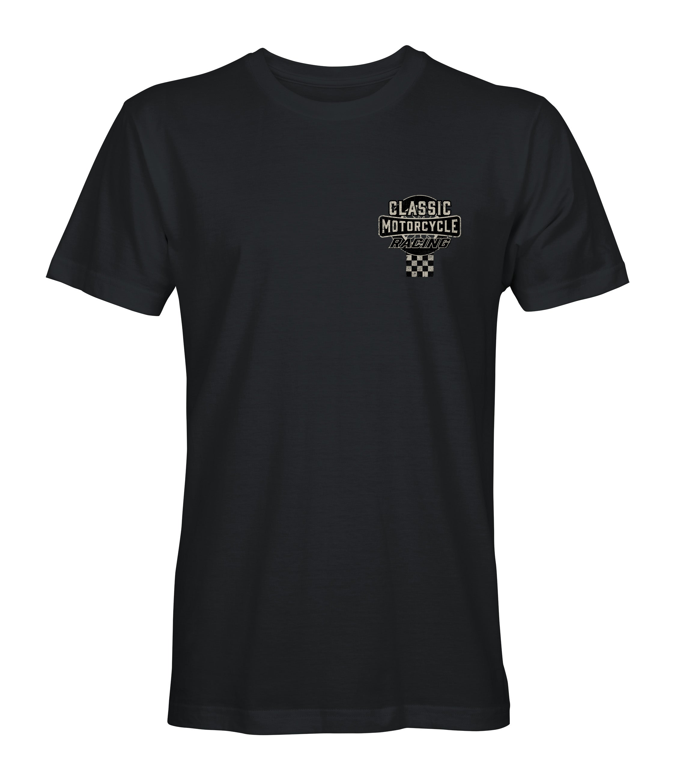 Isle of Man Classic Racing Tee Shirt Black