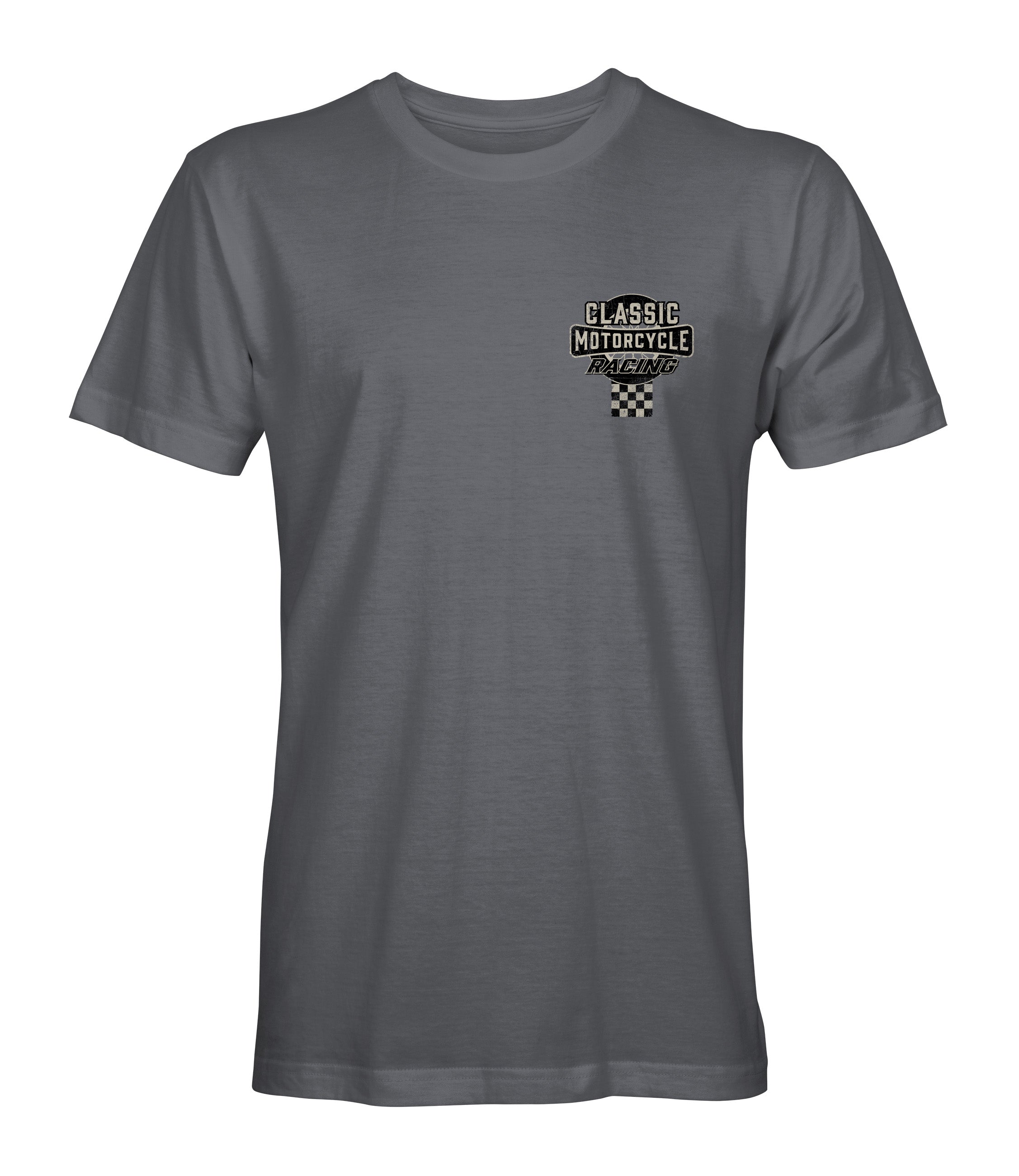 Isle of Man Motorcycle Racing -Classic Racing Grey Tee-shirt