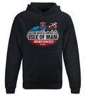 Black Hoody with World Famous IOM Road Races design.