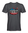 Grey tee shirt The World Famous Isle of Man Rad Races