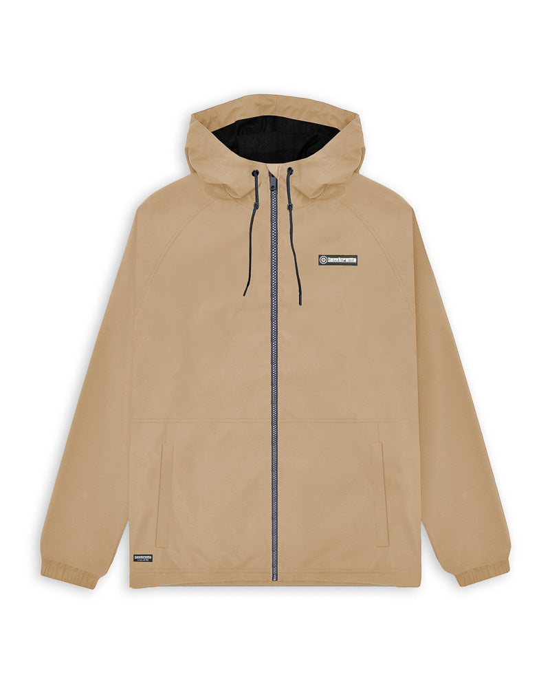 Lambretta Ripstop Hooded Jacket Stone