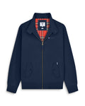 lambretta navy blue mens harrington jacket