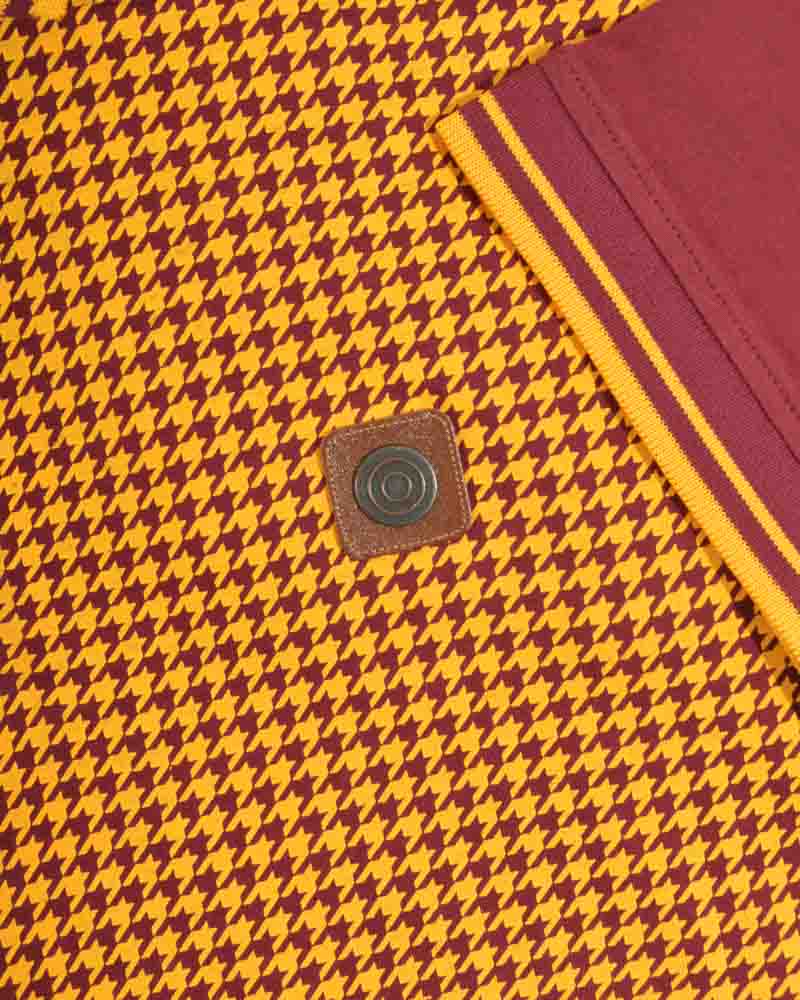 Lambretta Houndstooth Polo Shirt