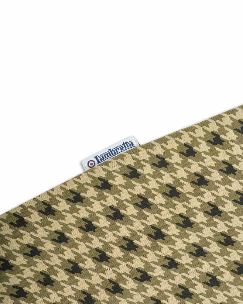 Lambretta Houndstooth Polo Shirt