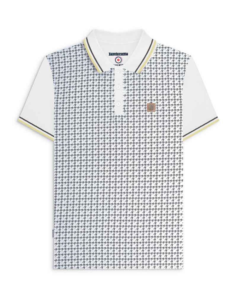 Lambretta Houndstooth Polo Shirt