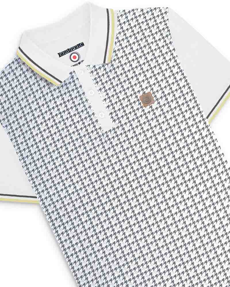 Lambretta Houndstooth Polo Shirt