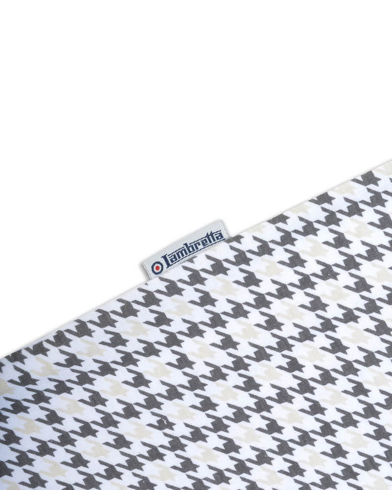 Lambretta Houndstooth Polo Shirt
