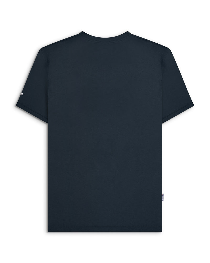 Lambretta Brand Logo Tee Navy