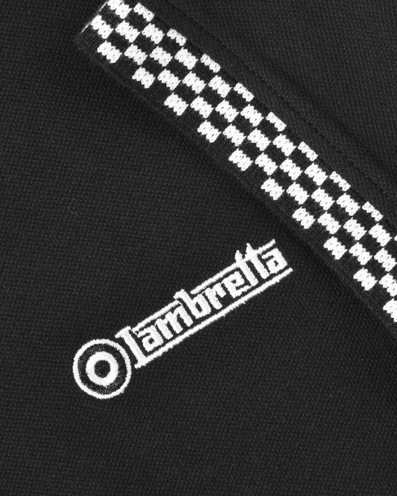 Lambretta Two Tone Ringer Tee black-White