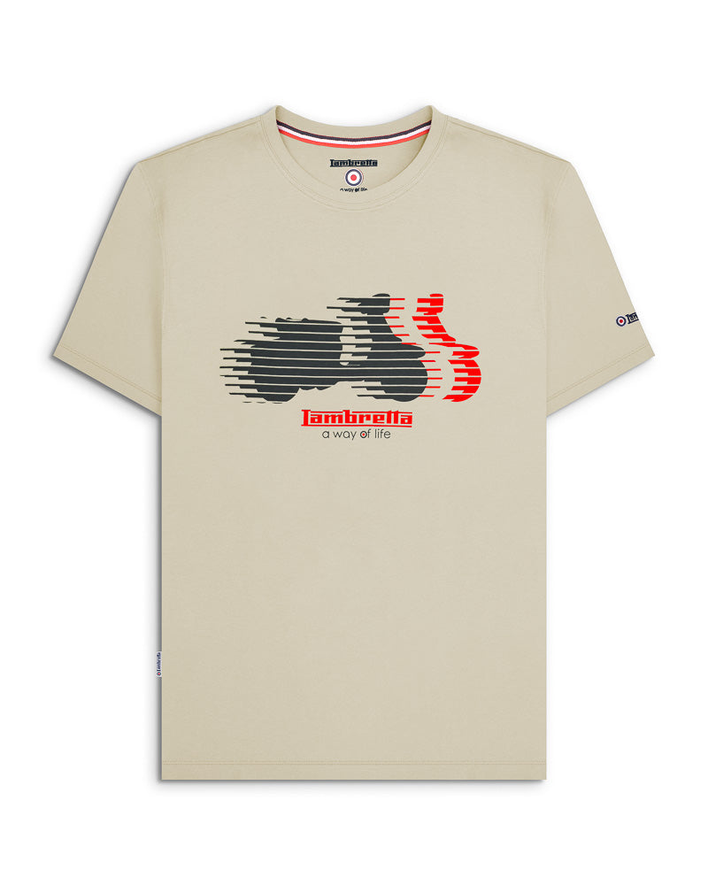 Lambretta Scooter Blur Tee  Tofu
