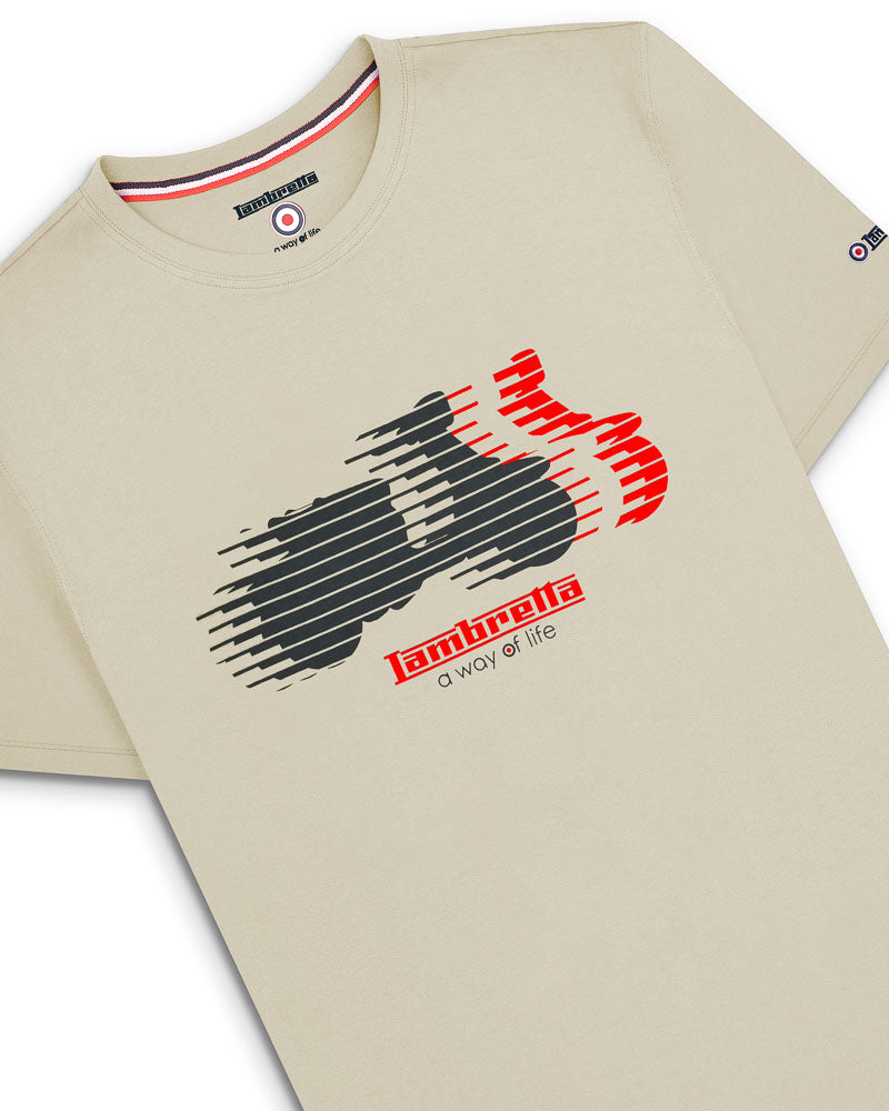 Lambretta Scooter Blur Tee  Tofu