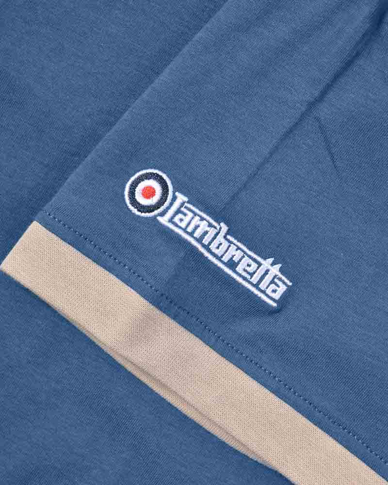 Lambretta Target Ringer Crew Tee Shirt