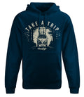 Take a Trip Unisex Hoody Navy Blue