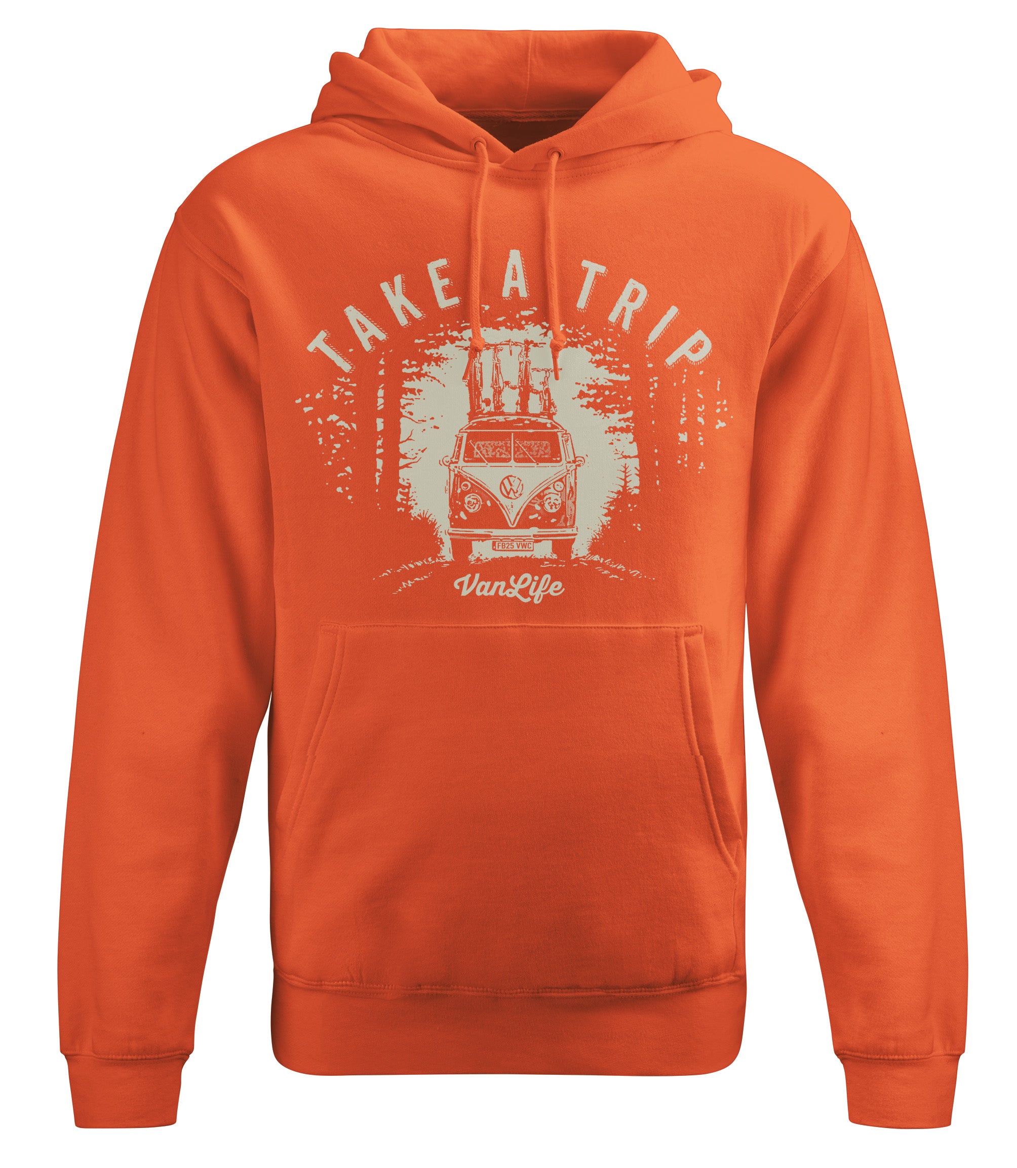 Take a Trip Hoody Unisex Orange