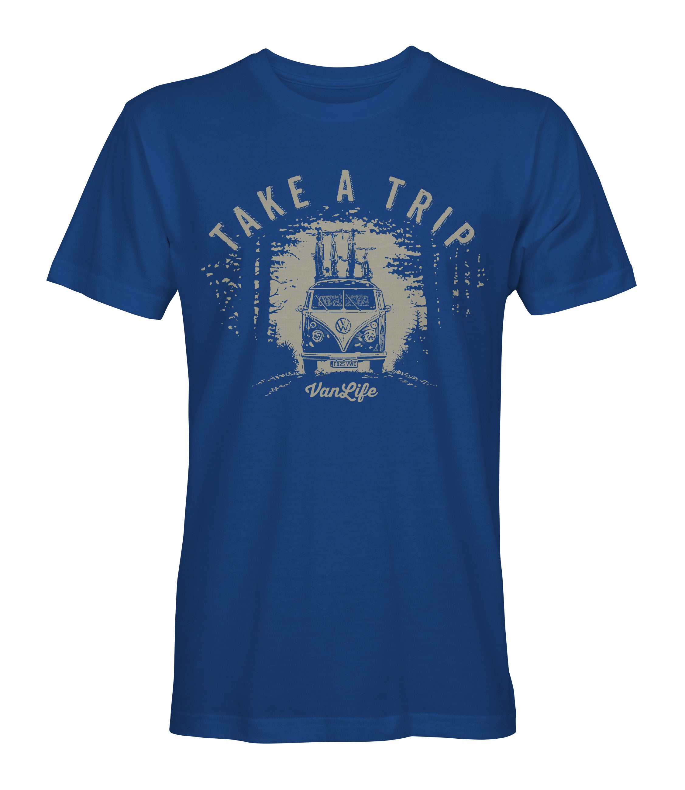 Take a Trip Tee Shirt Unisex Royal Blue