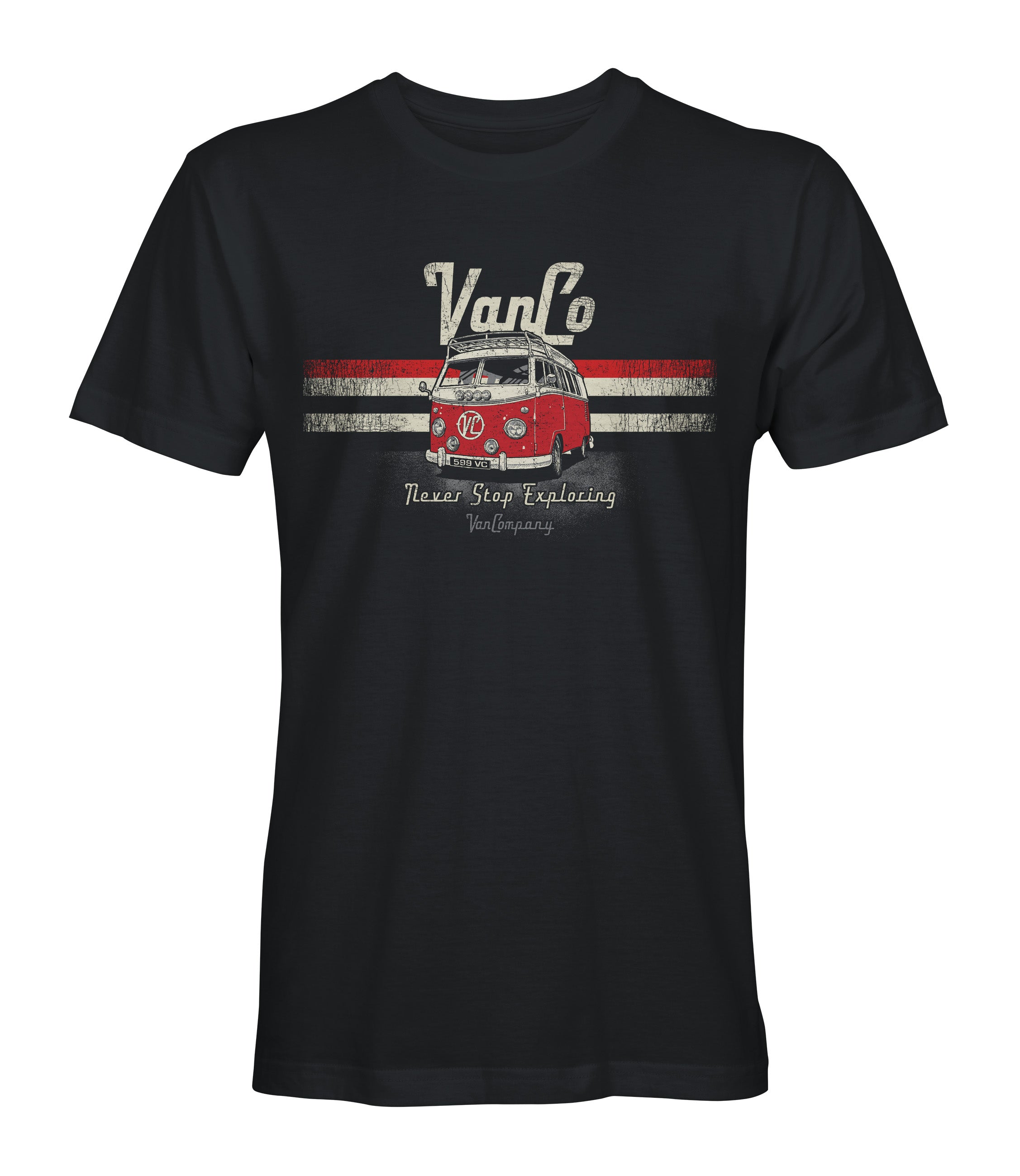 Van Company Never Stop Exploring Tee  NEW