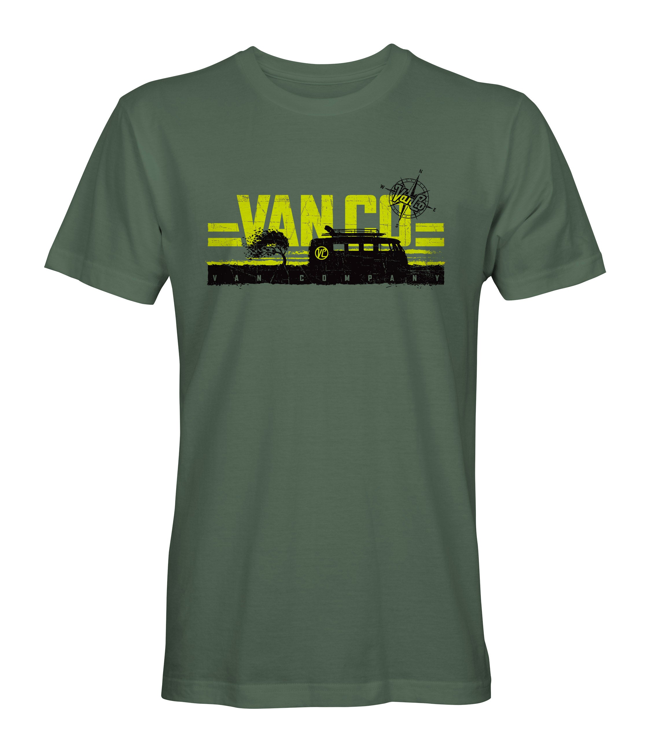 Van Company D2 T Shirt  Sage Green