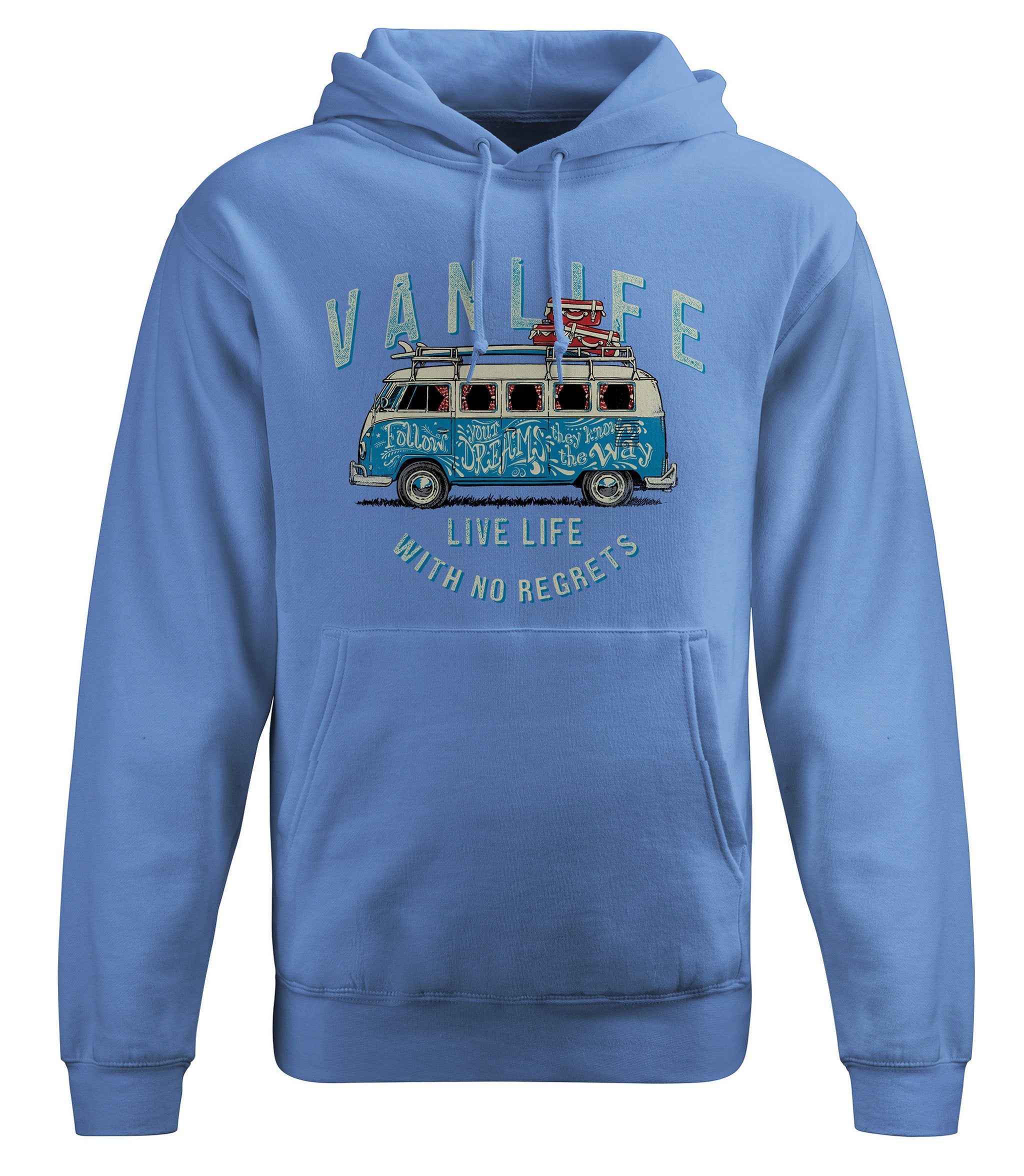 Light Blue Van Life Hoody