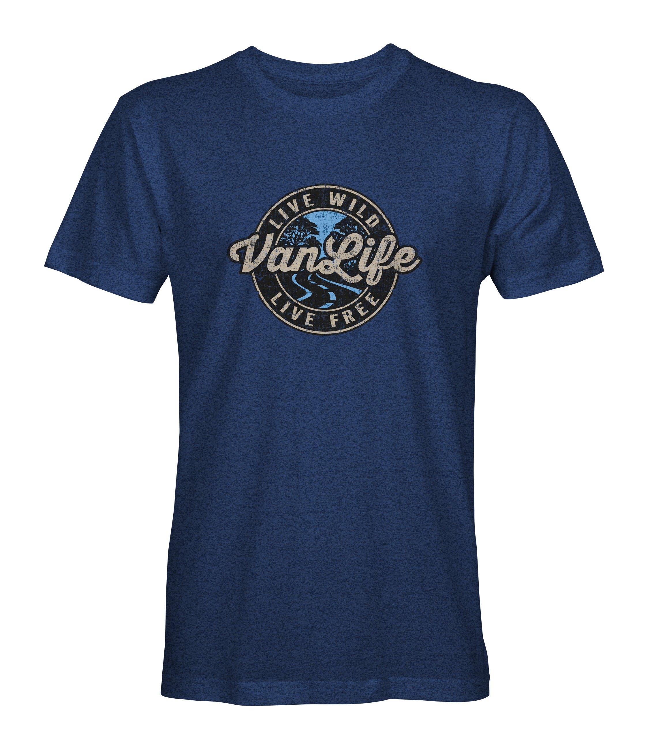 Live Wild Live Free Van Life T shirt Unisex