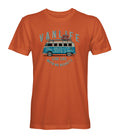 Van Life Unisex Tee Orange