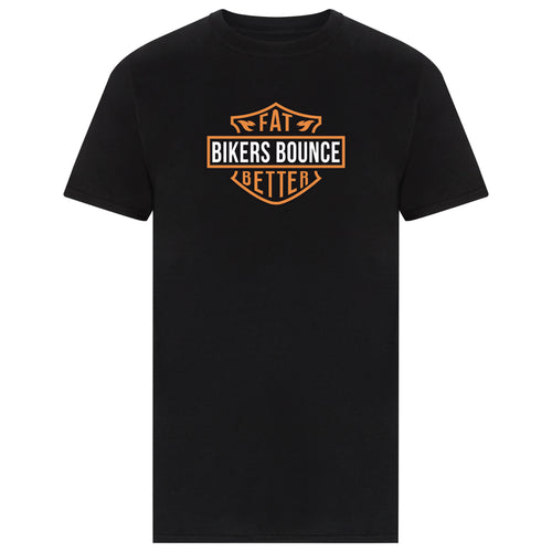 Fat Bikers Bounce T-Shirt - Black