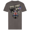 Battle of the Mods and Rockers T-shirt - grey