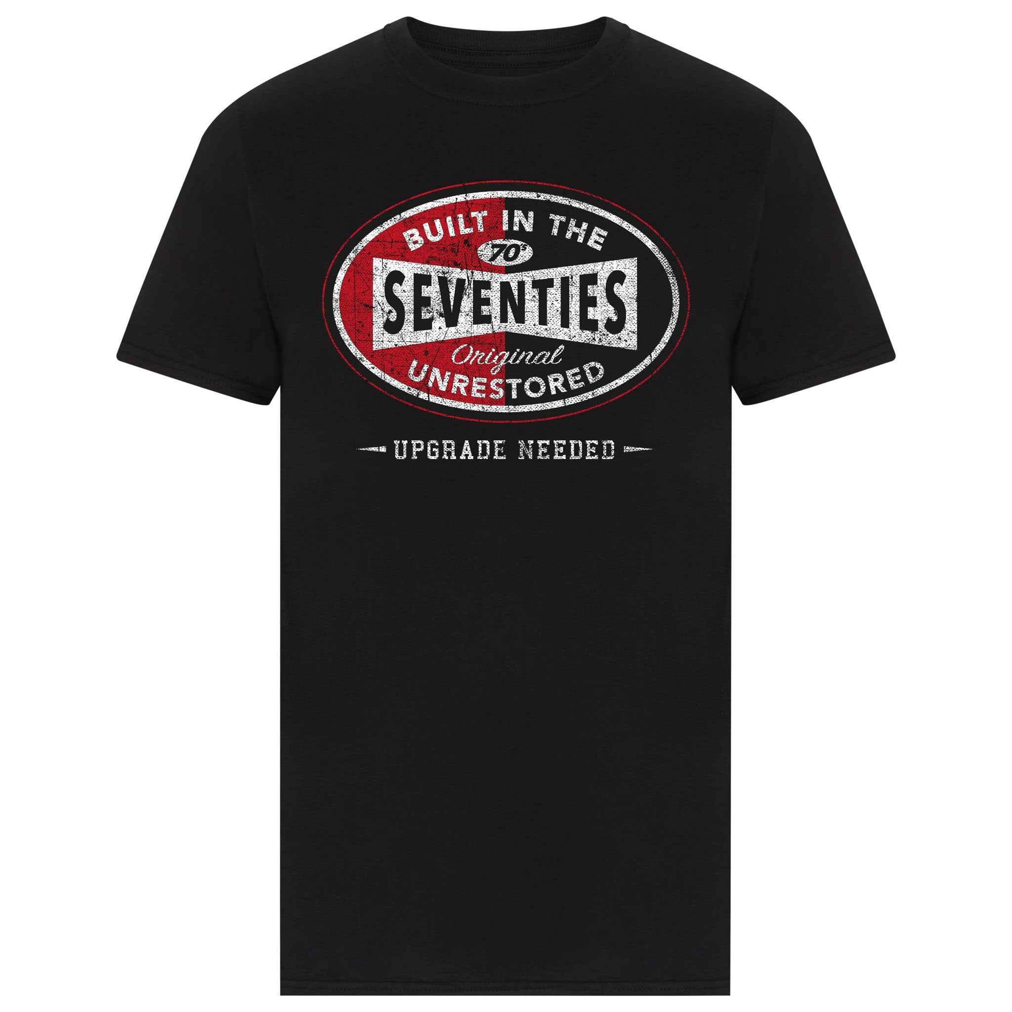 Built in the Seventies Mens T-shirt