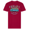 Vanlife Camper T-shirt Red