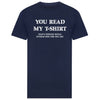You Read My T-shirt - That's Enough Social Interaction For One Day